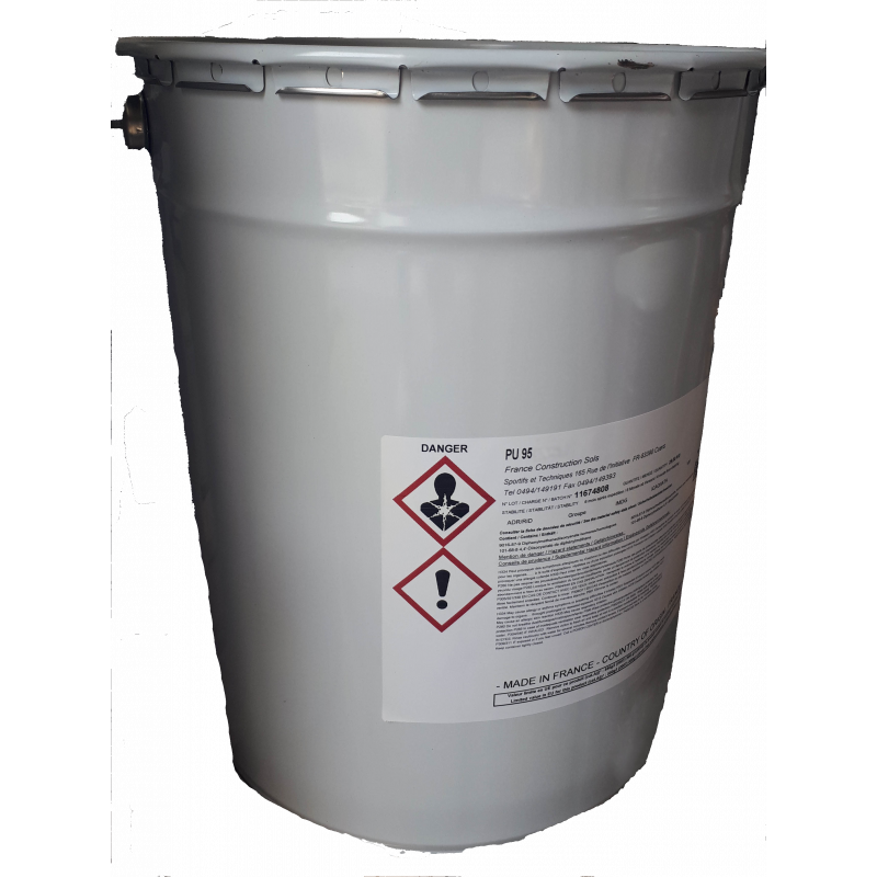 Résine polyuréthane aromatique PU95 – pour sols coulés SBR / EPDM