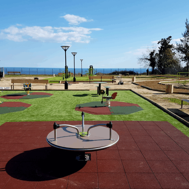 Dalle complète jeu à ressort - Hexdalle® AMY