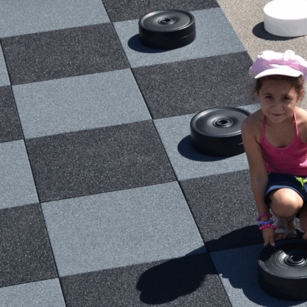 Kit jeu de dames géant – Hexdalle®