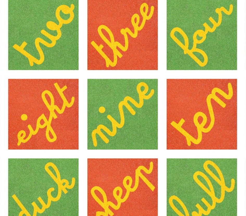 Dalles ludiques Hexdalle – Mots en anglais