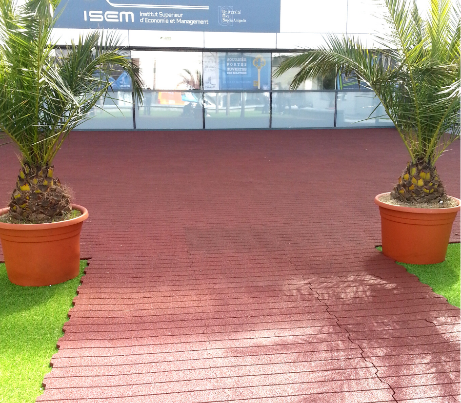 Dalle emboîtable "Puzzle" - Hexdalle® Dalamat