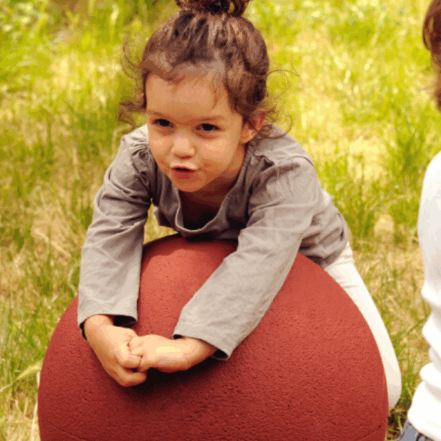 Boule d'équilibre en caoutchouc  - Hexdalle® BOULE 430