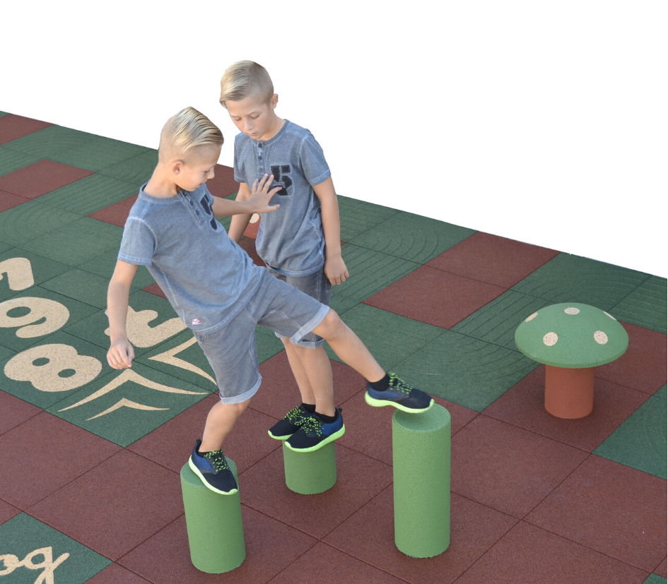 Plots en caoutchouc - Hexdalle®