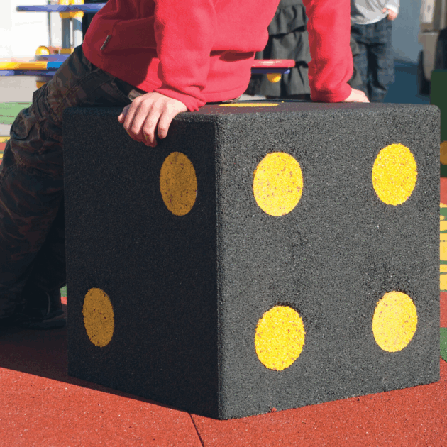 Dé en caoutchouc - Hexdalle® DICE