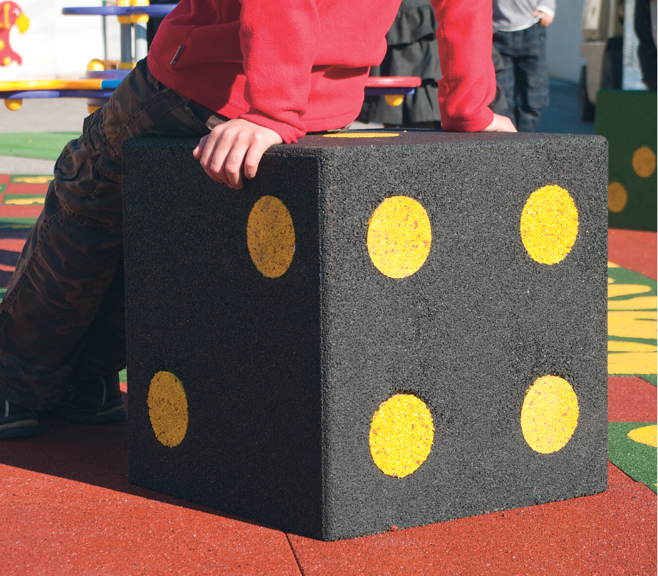 Dé en caoutchouc - Hexdalle® DICE