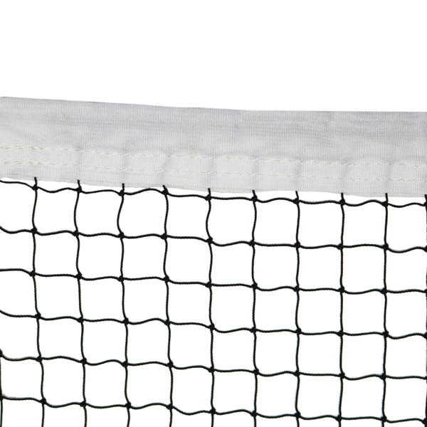 Filet scolaire de badminton – 6,02 × 0,76 m, maille 20 mm, fil tressé 0,75 mm