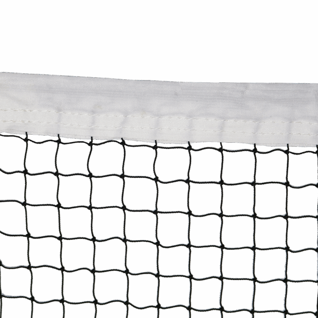Filet scolaire de badminton – 6,02 × 0,76 m, maille 20 mm, fil tressé 0,75 mm