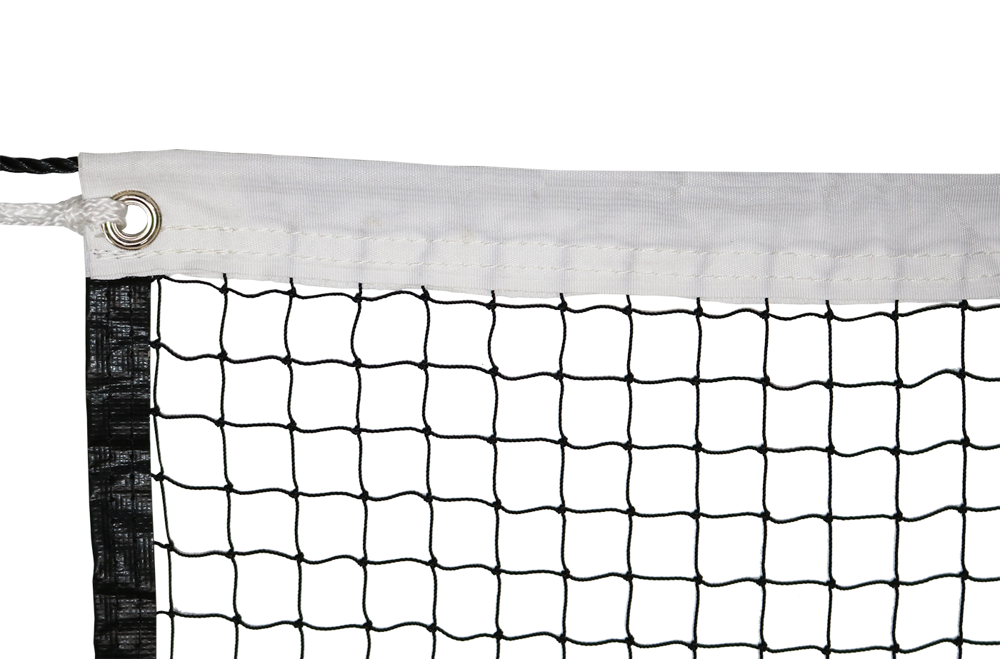 Filet scolaire de badminton – 6,02 × 0,76 m, maille 20 mm, fil tressé 0,75 mm