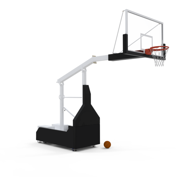 But de basketball 3x3 mobile pliable – acier galvanisé, certifié FIBA et label FFBB INFRA