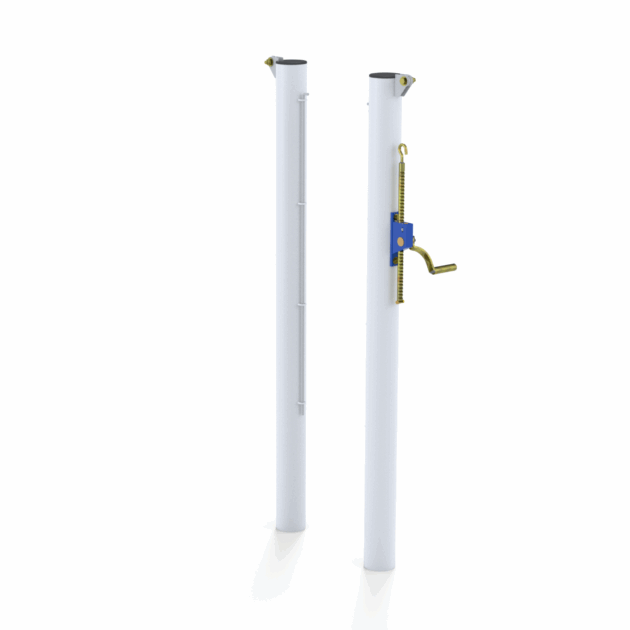 Poteaux de tennis à sceller Ø90 mm