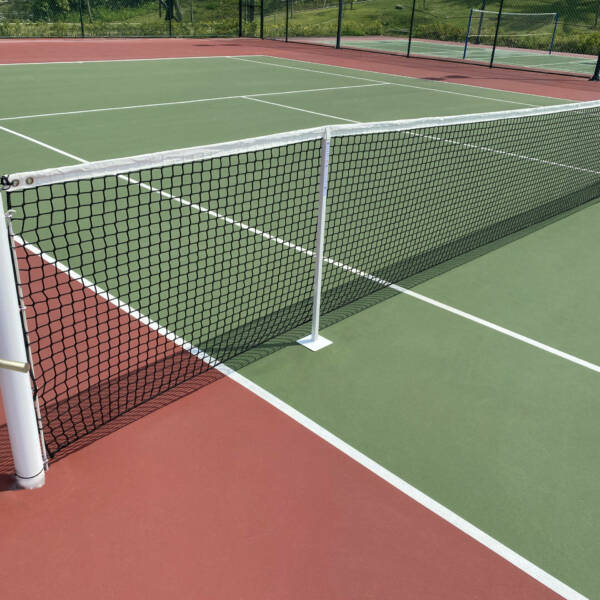 Poteaux de jeu simple pour tennis