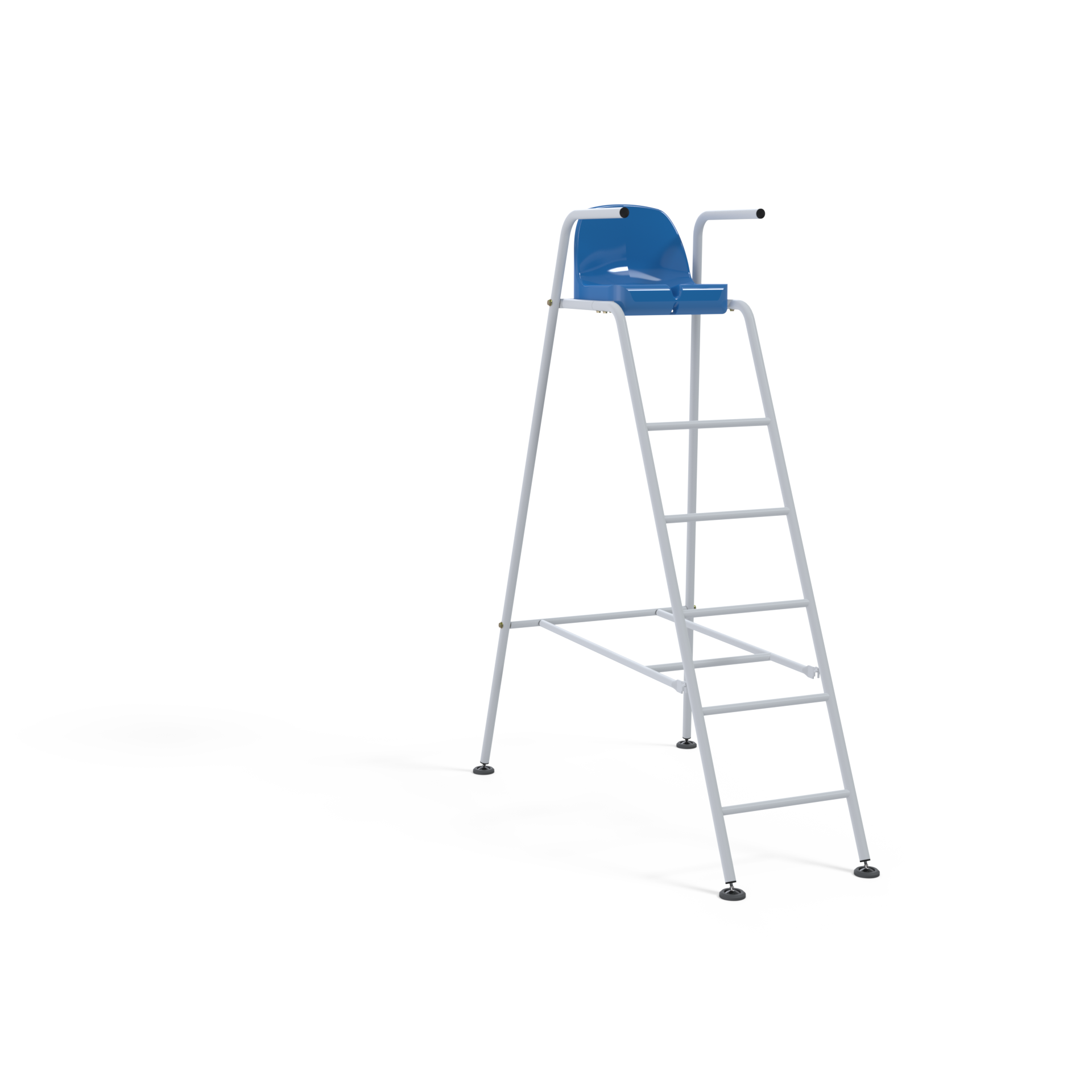 Chaise d’arbitre de tennis en acier galvanisé