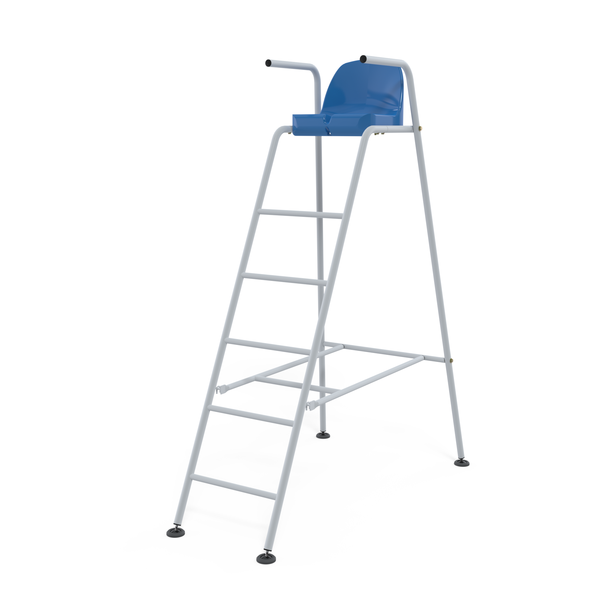 Chaise d’arbitre de tennis en acier galvanisé – Image 3