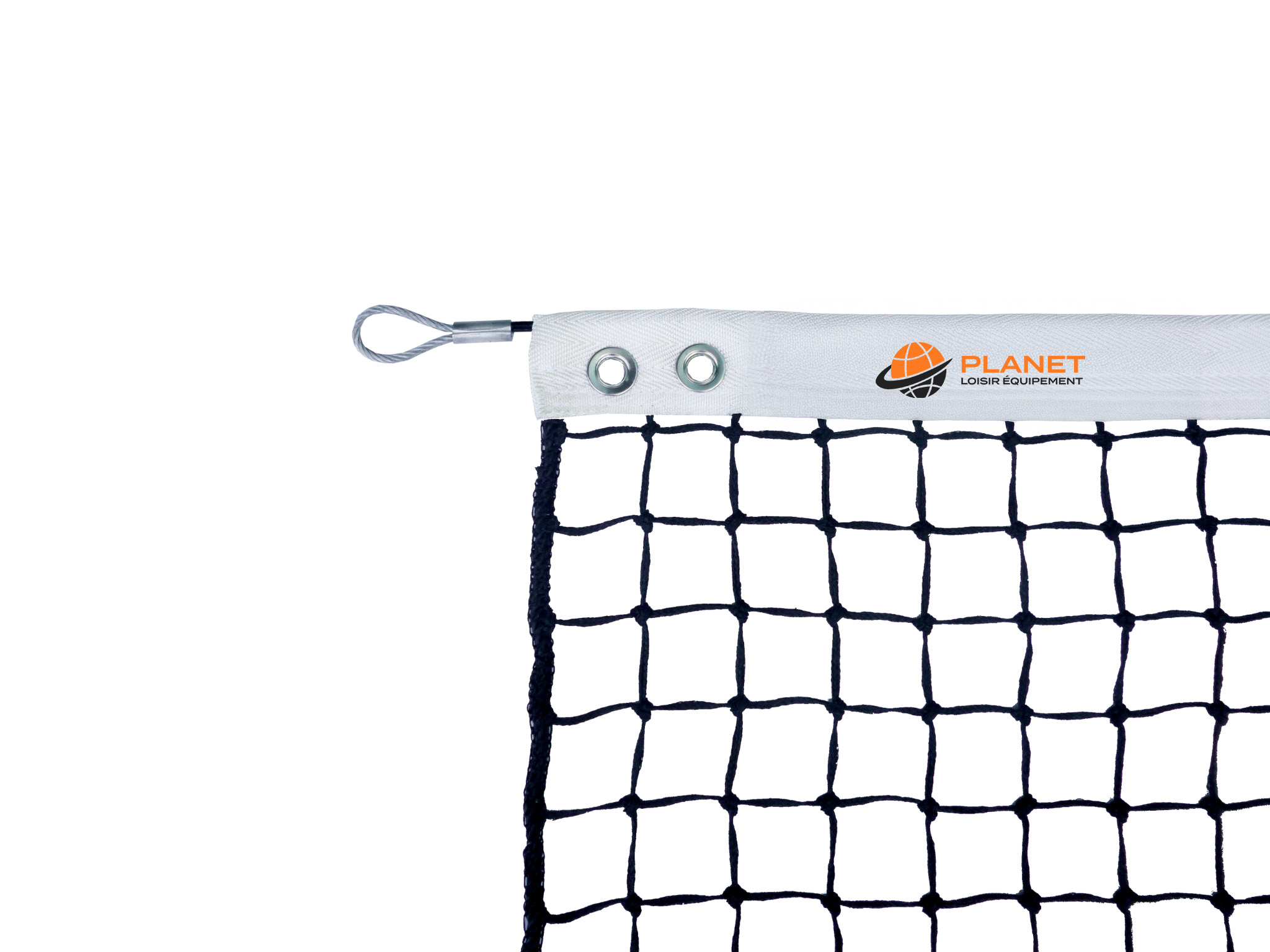 Filet de tennis noué