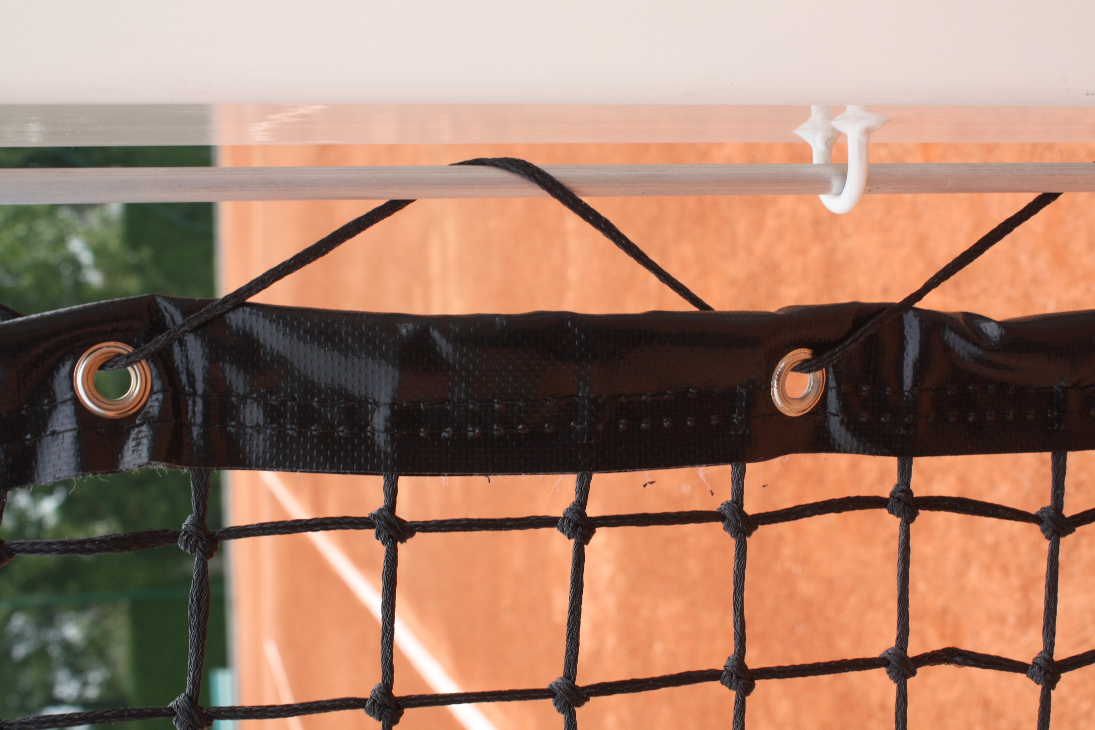 Filet de tennis avec bande PVC