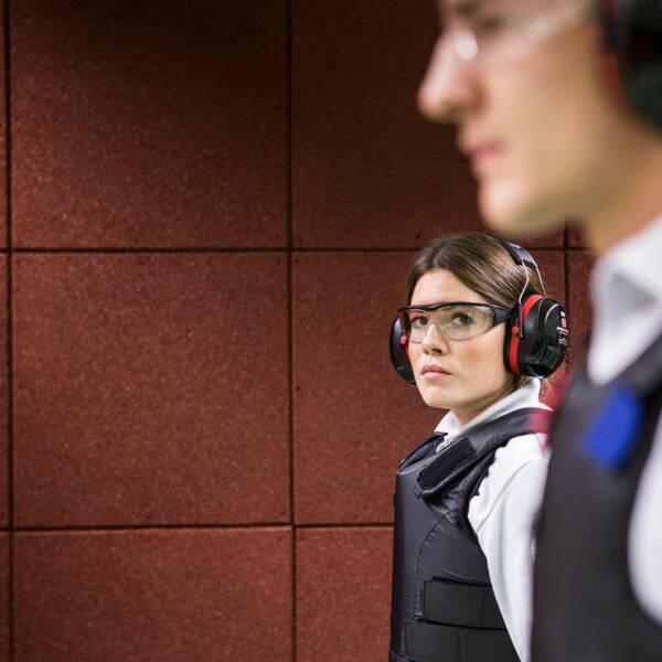 Hexdalle® Sécuritir – Dalles murales anti-ricochet pour stands de tir