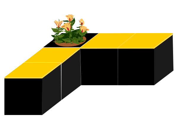 Tabouret / Jardinière - Hexcube® – Image 7