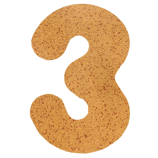 Chiffres et marelle - Forme EPDM à incruster – Image 4