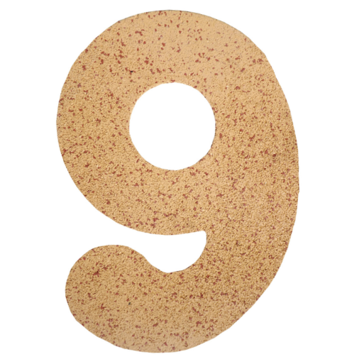 Chiffres et marelle - Forme EPDM à incruster – Image 10