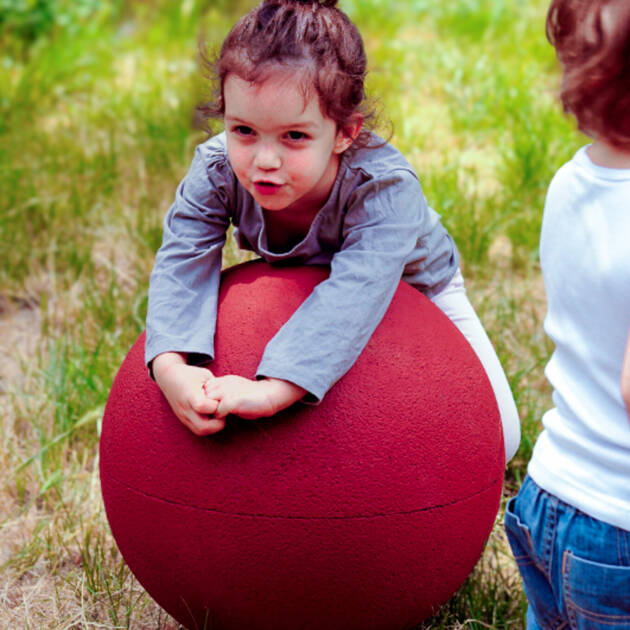Boule d'équilibre en caoutchouc  - Hexdalle® BOULE 430