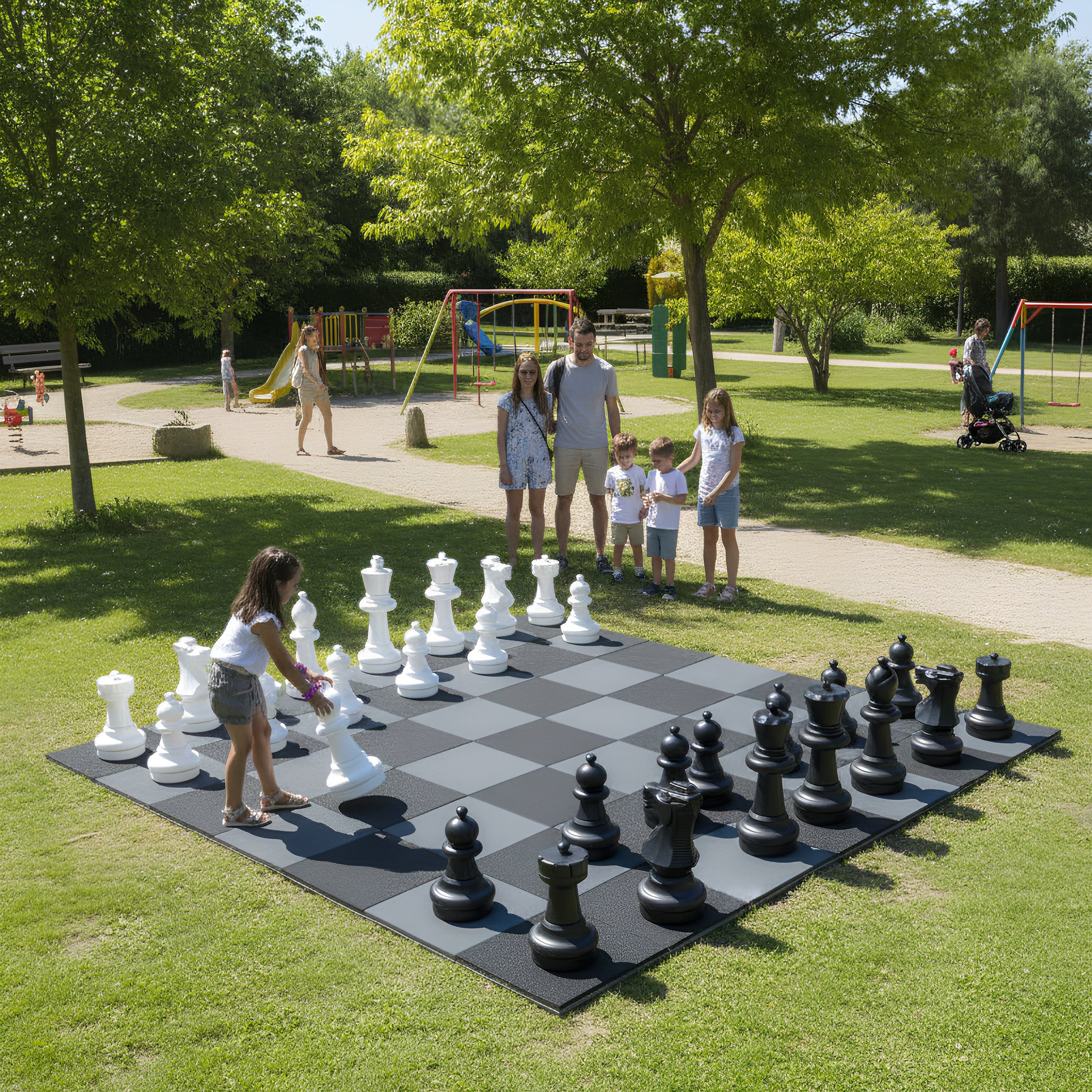 Kit jeu d’échecs géant – Hexdalle® – Image 2
